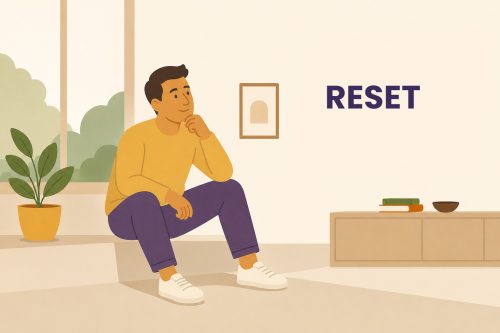 Reset für eine Reduktion im Alltag.